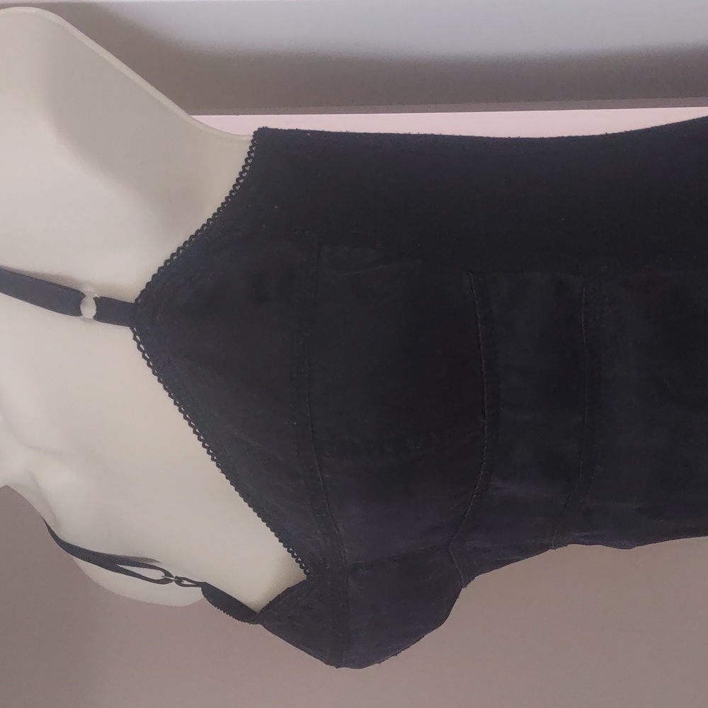 Aqua Washed Silk Front Panel Camisole - Medium